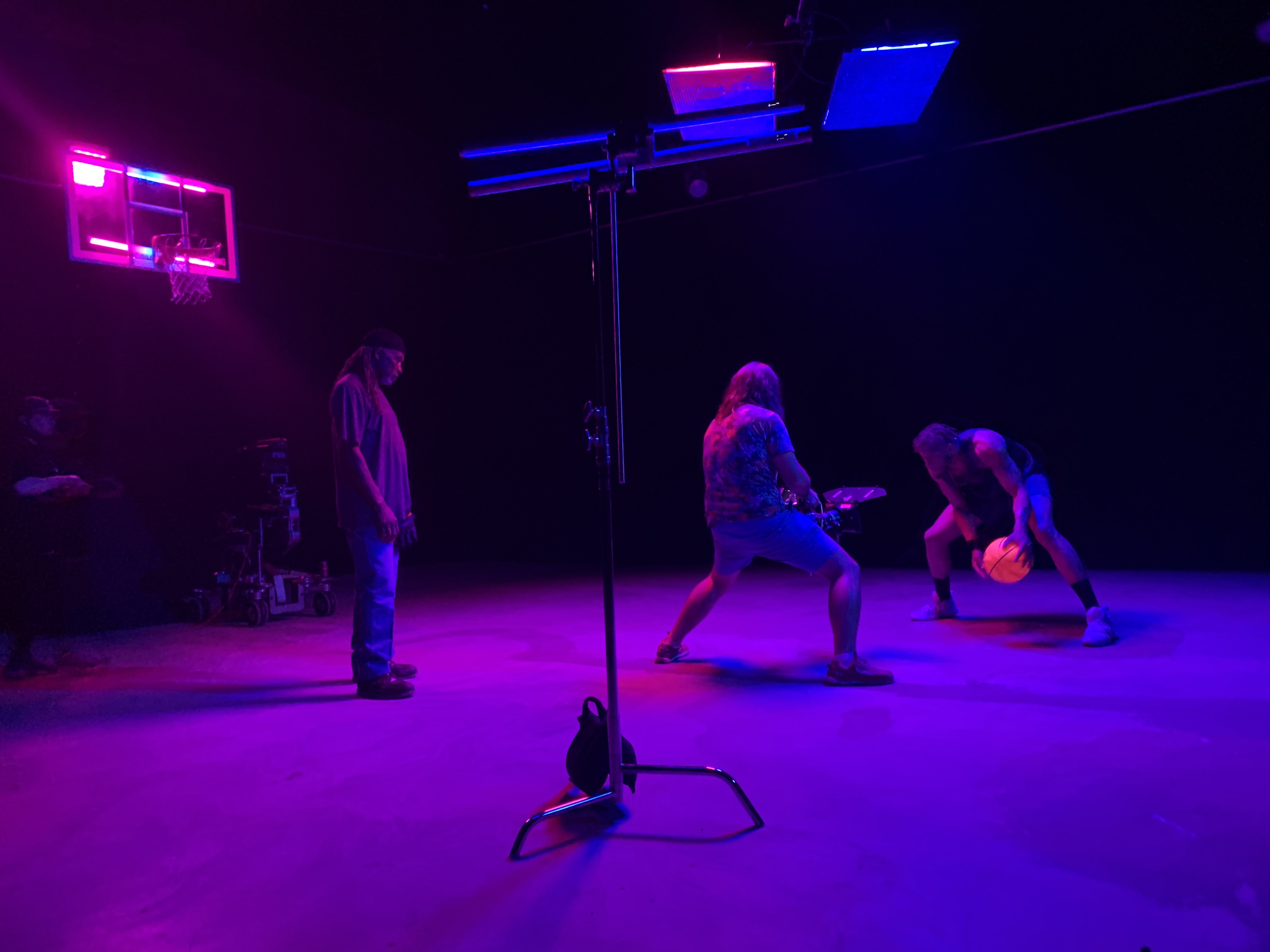 Basketball commercial production photo three