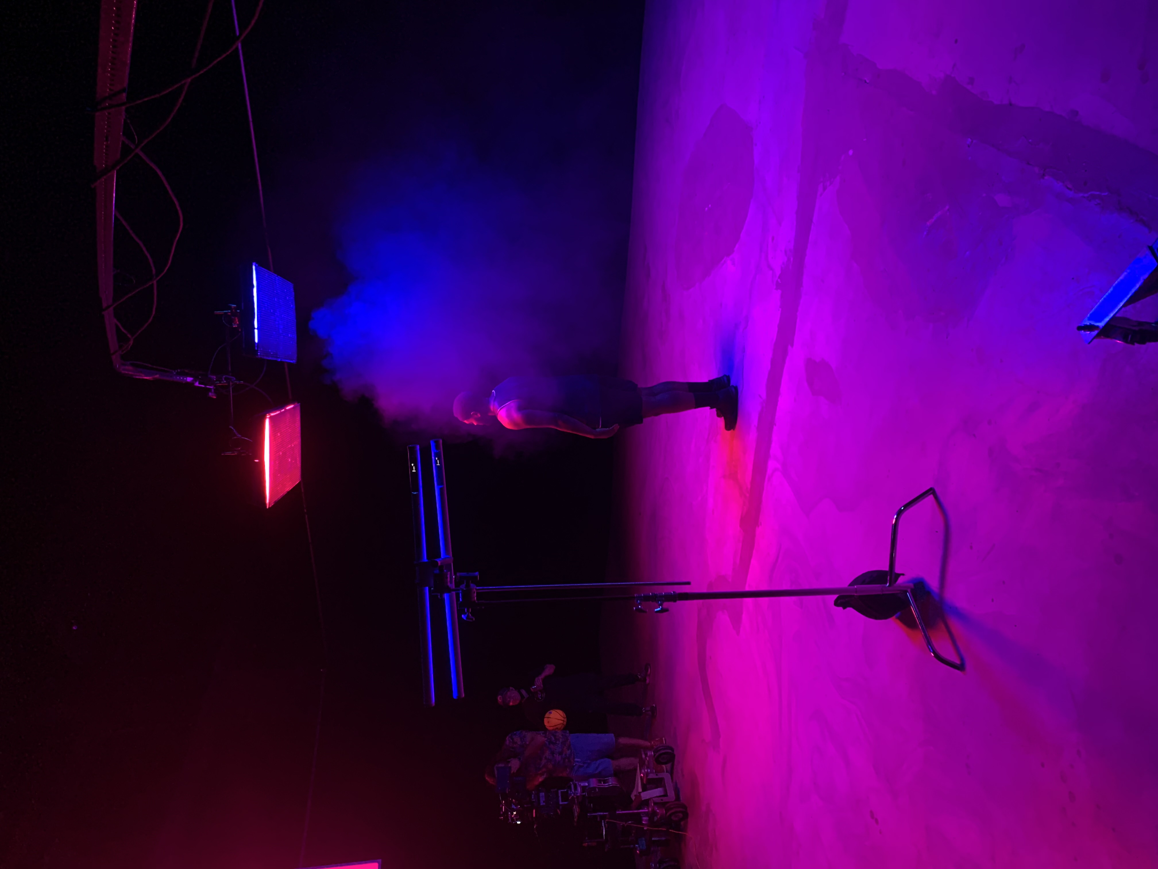 Basketball production behind the scenes